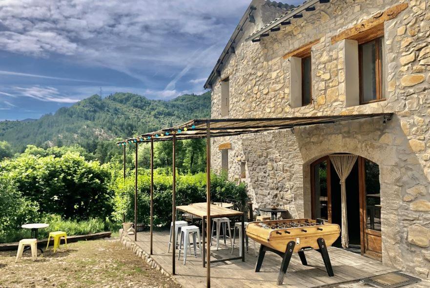 Gite D'Etape Bastide Petra Castellana Verdon กาสเตลลาน ภายนอก รูปภาพ